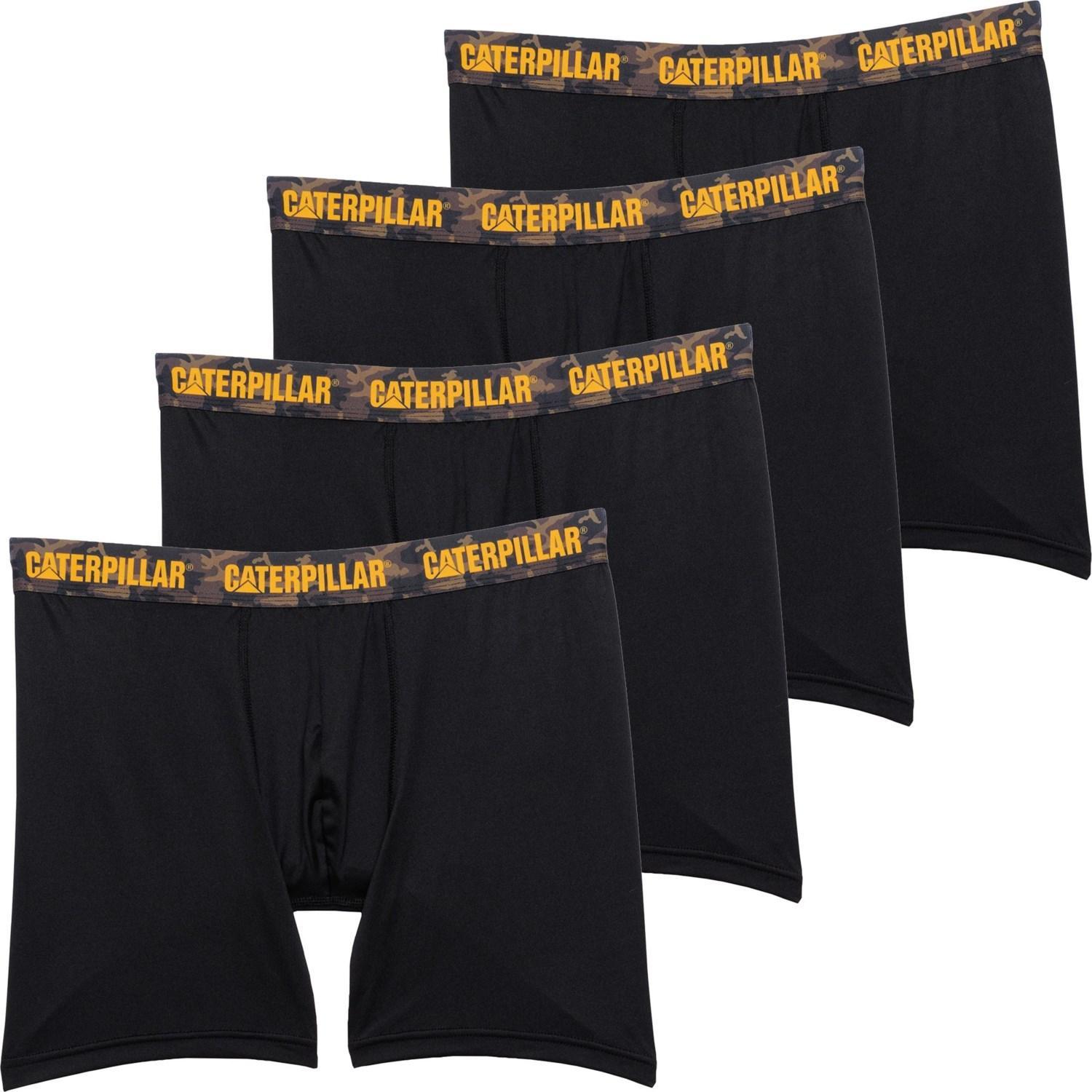 Caterpillar Stretch Boxer Briefs - 4-Pack Product Image