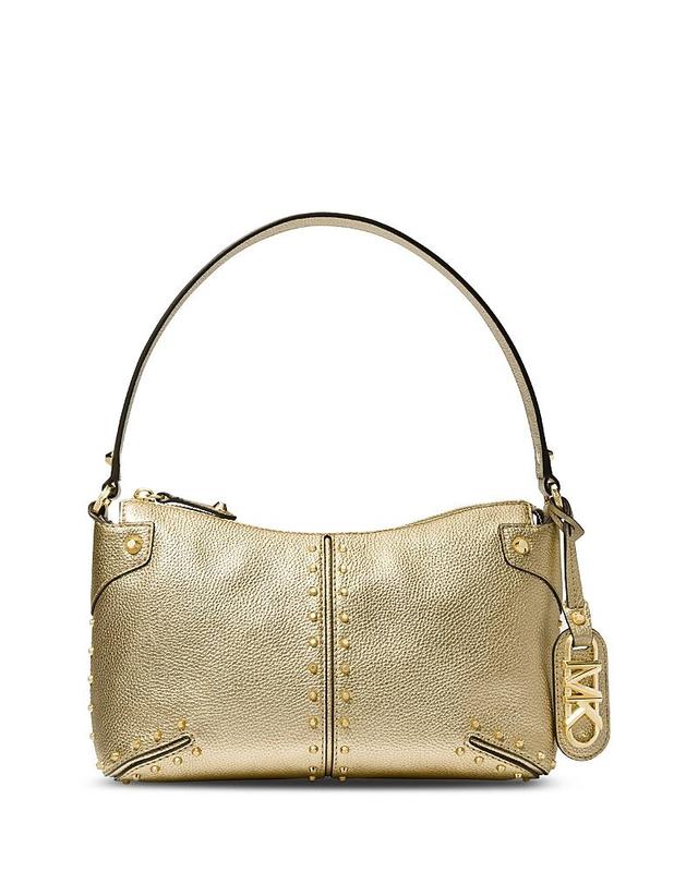 Astor Large Studded Leather Shoulder Bag Product Image