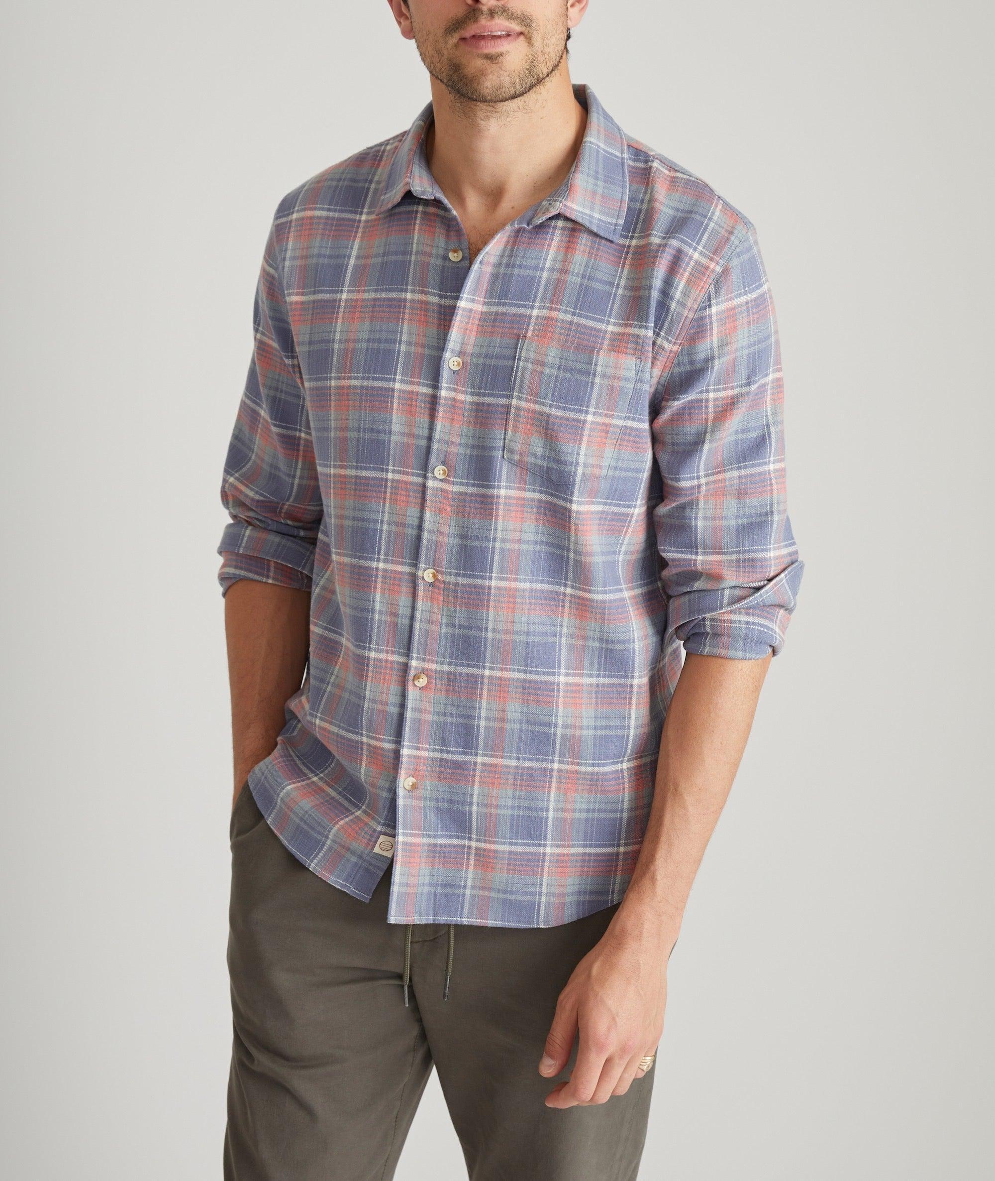 Stretch Selvage Long Sleeve Shirt Product Image