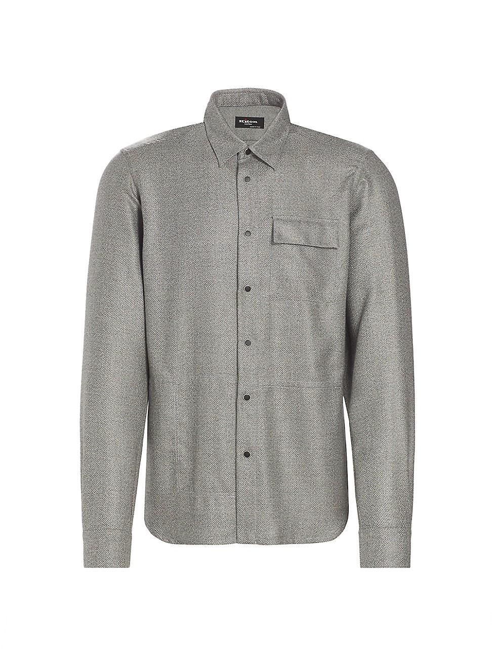 Mens Buba Cashmere-Blend Shirt Product Image