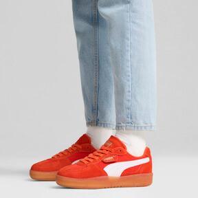 PUMA Palermo LaModa Vintage Women's Sneakers in Redmazing/Gum Product Image