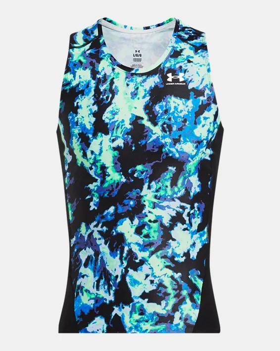 Men's HeatGear® Iso-Chill Printed Tank Product Image