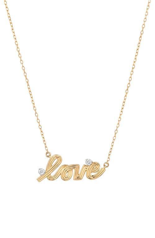 Adina Reyter Groovy Love Diamond Pendant Necklace Product Image