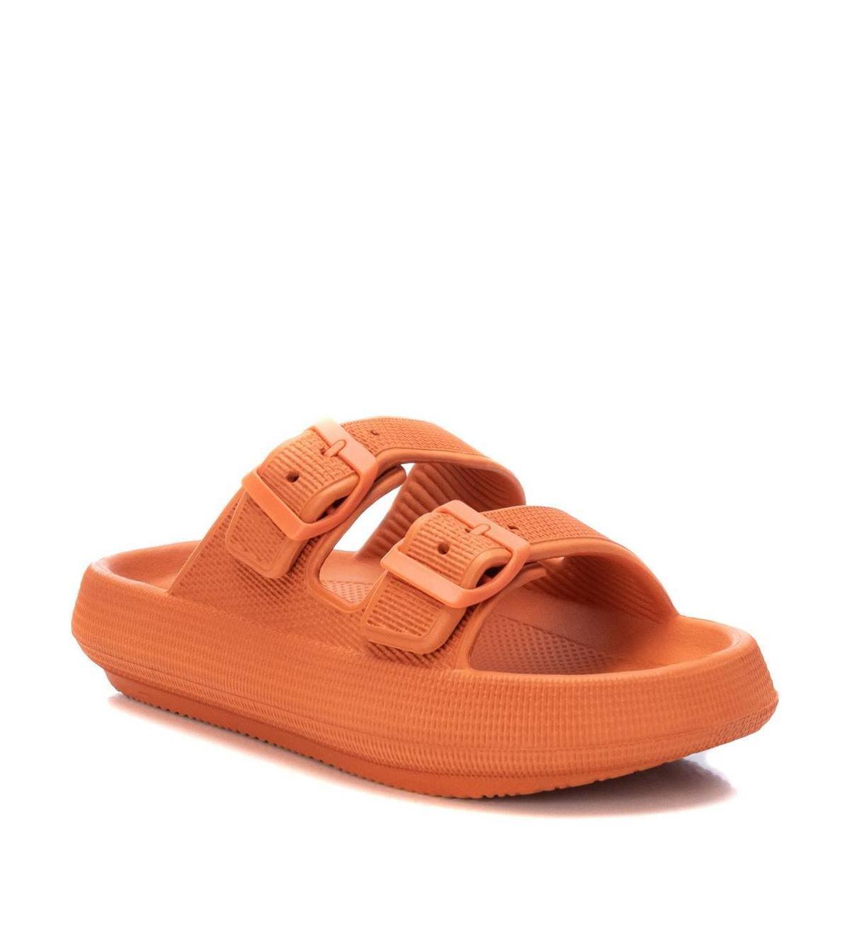 Xti Womens Rubber Flat Sandals By Xti, Brick Product Image