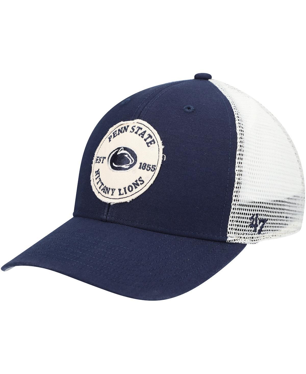 Mens 47 Penn State Nittany Lions Howell MVP Trucker Snapback Hat, Blue Product Image