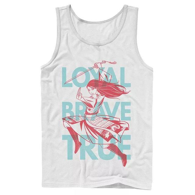 Disneys Mulan Mens Loyal Brave True Tank Top Product Image