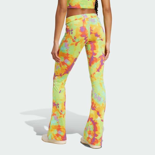 Tie-Dyed Flared Pants Product Image