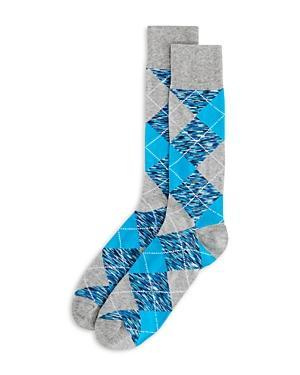 The Mens Store at Bloomingdales Argyle Crew Socks - 100% Exclusive Product Image