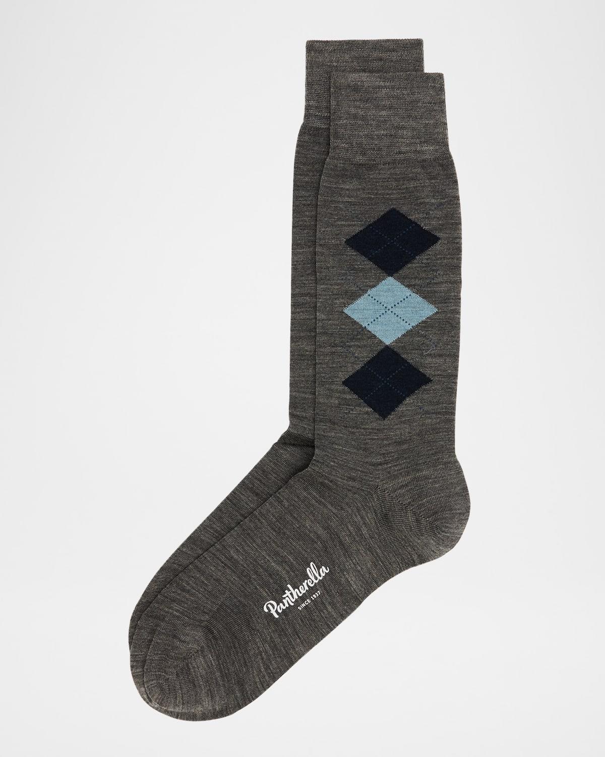 Men's Locke Argyle Merino Socks Product Image