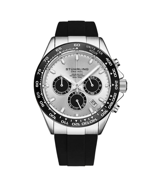 Stuhrling Mens Aquamaster 4042 Quartz 42mm Chronograph Watch Product Image