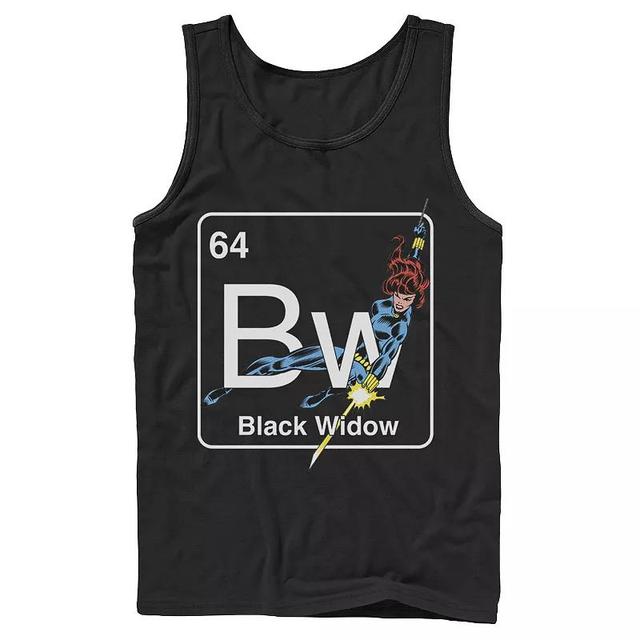 Mens Marvel Avengers Widow Element Tank Top, Boys Product Image