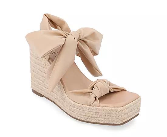 Journee Collection Womens Surria Platform Wedge Sandals Product Image