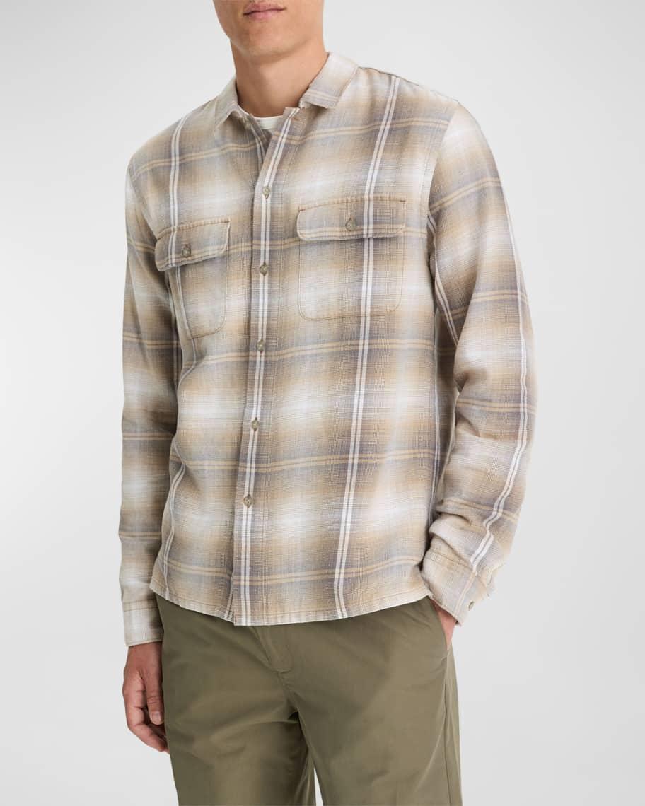 Men's Saguaro Shadow Plaid Sport Shirt Product Image