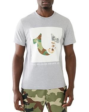 True Religion Brand Jeans Multicolor Camo Cotton Graphic T-Shirt Product Image