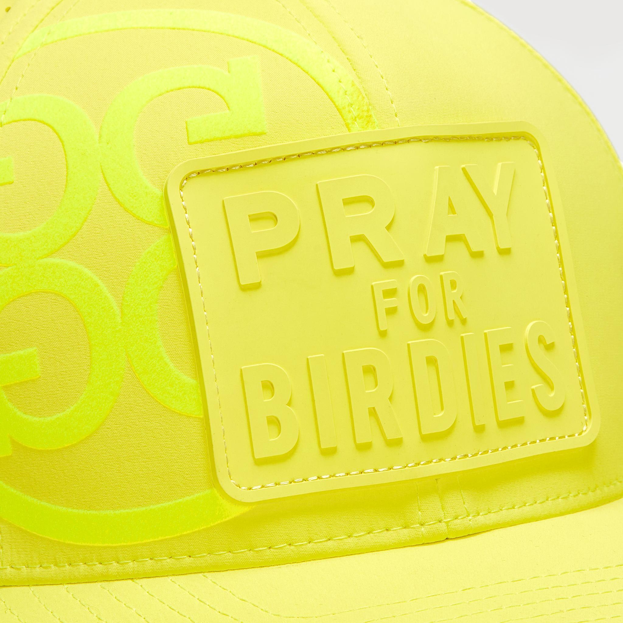 PRAY FOR BIRDIES PERFORATED FEATHERWEIGHT TECH SNAPBACK HAT Product Image