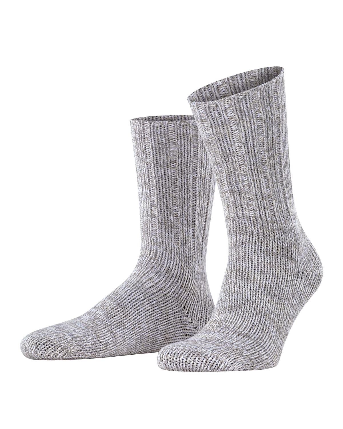 Mens Brooklyn Rib-Knit Cotton Socks Product Image