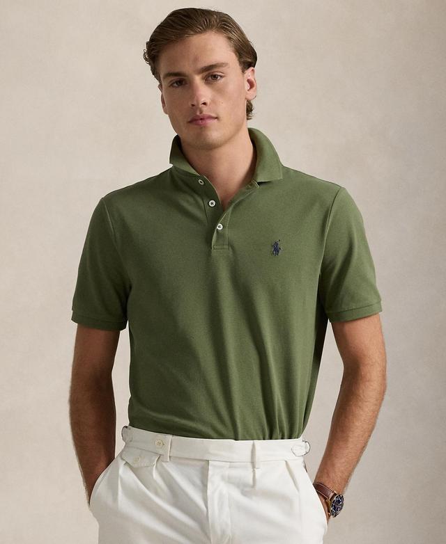 Polo Ralph Lauren Mens Classic-Fit Stretch Mesh Polo Shirt Product Image