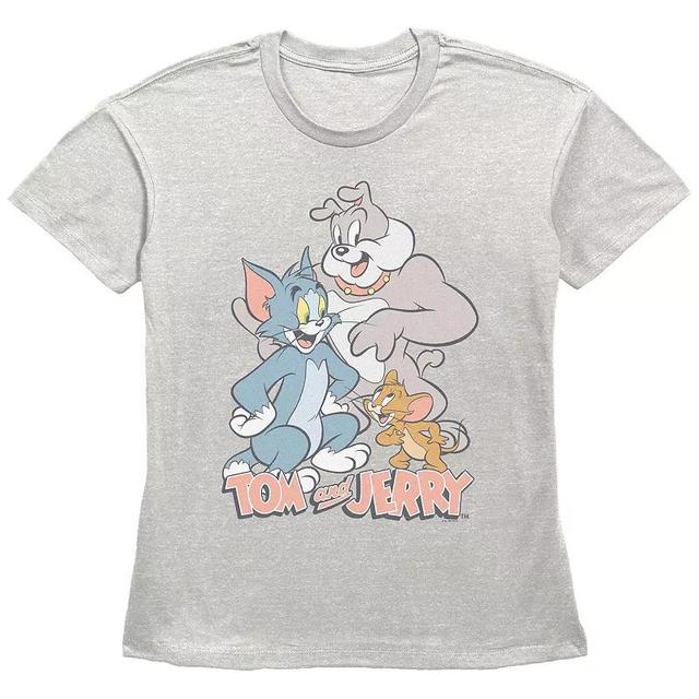 Womens Tom & Jerry Happy Pals Poster Graphic Tee Product Image