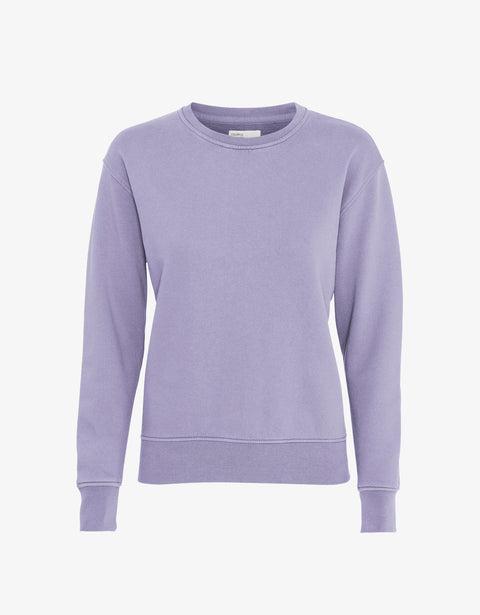 Women Classic Organic Crew - Purple Jade Product Image