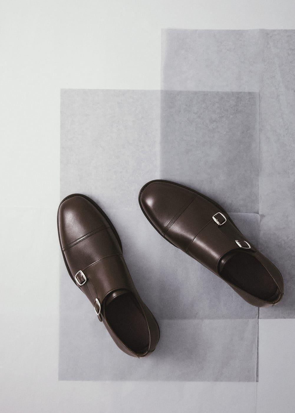 MANGO MAN suit shoes leatherMen Product Image