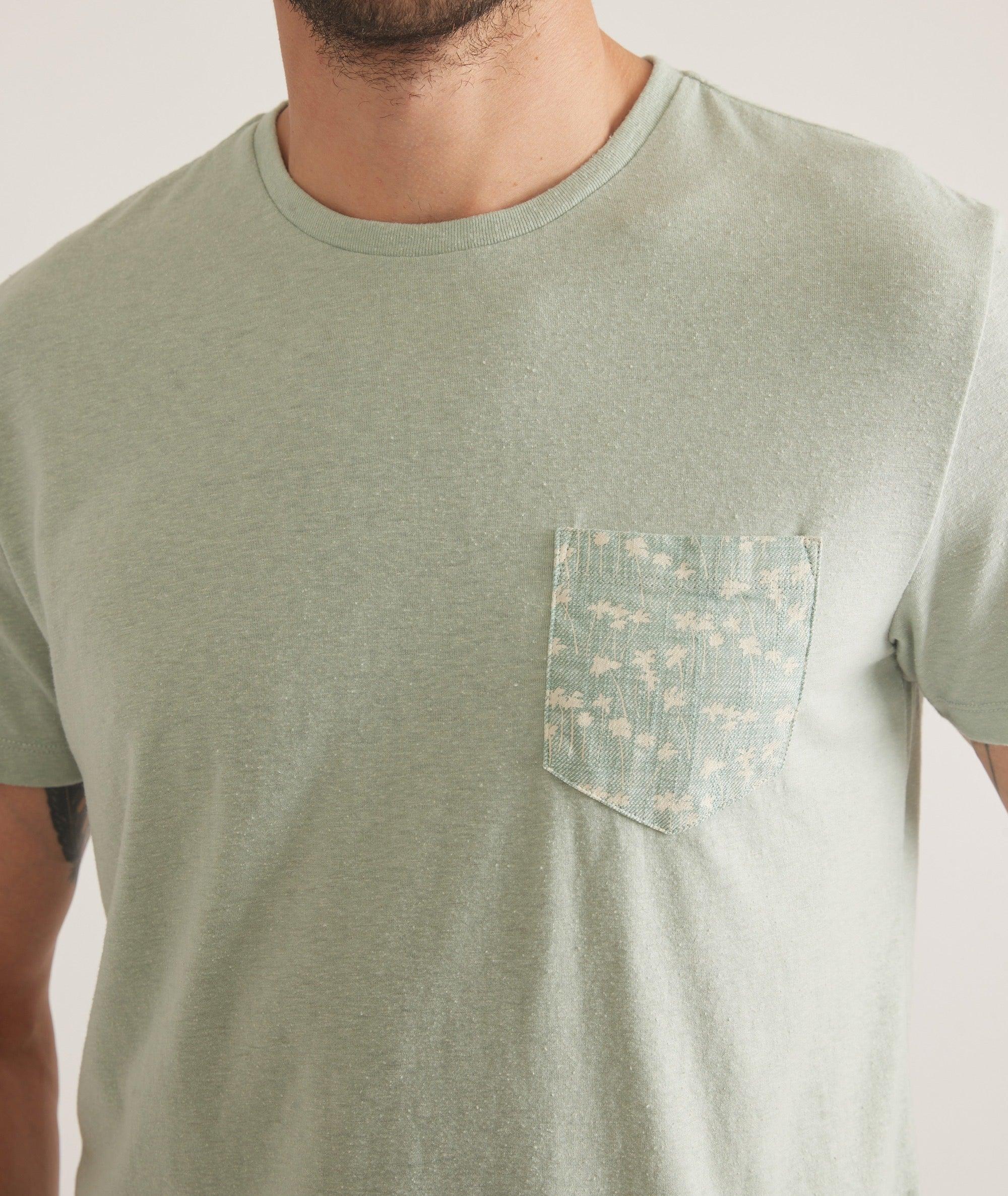 Signature Printed Pocket Tee Product Image