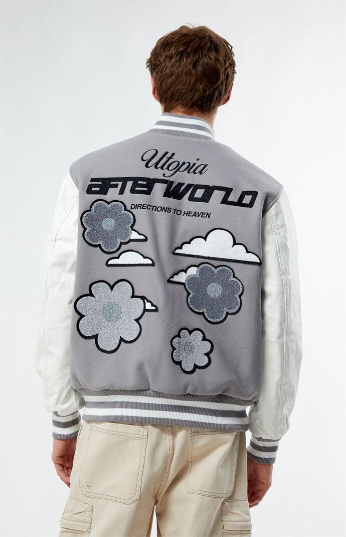 Mens Afterworld Varsity Jacket Product Image