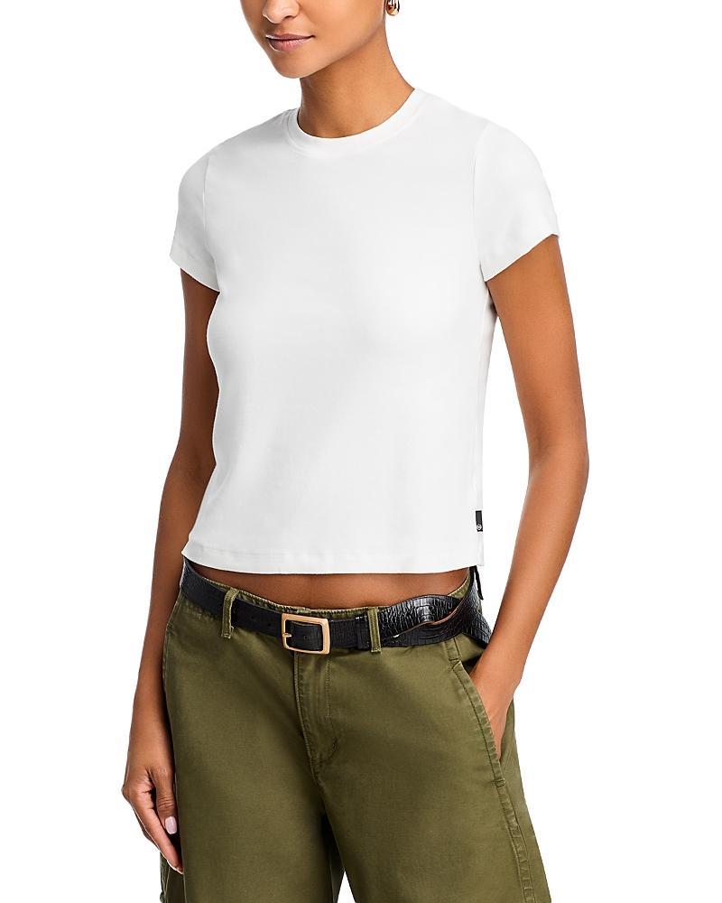 Womens Sadie Cropped Crewneck T-Shirt Product Image