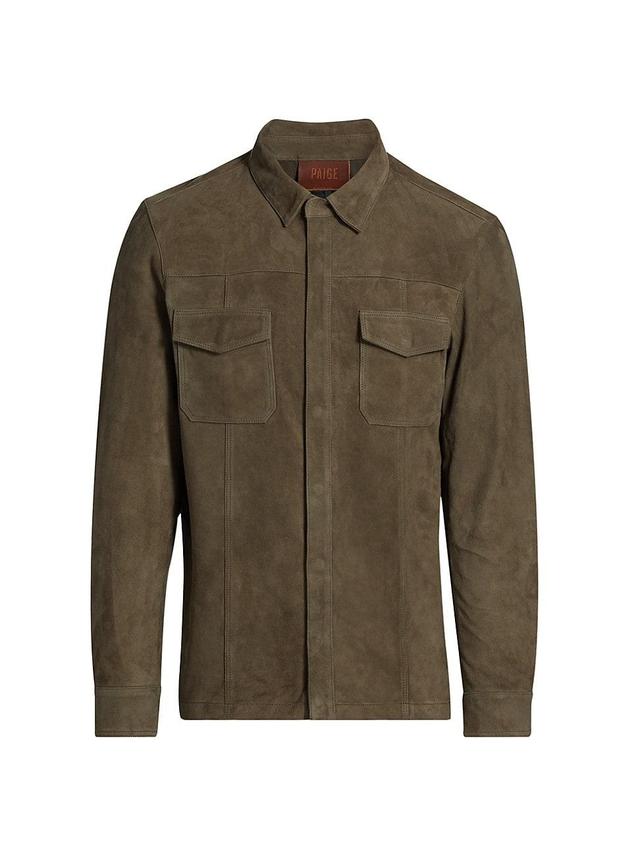 Mens Baltimore Suede Shirt Jacket Product Image