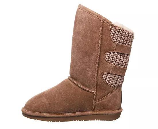 Bearpaw Womens Boshie Wide Water Resistant Fur Boot Product Image