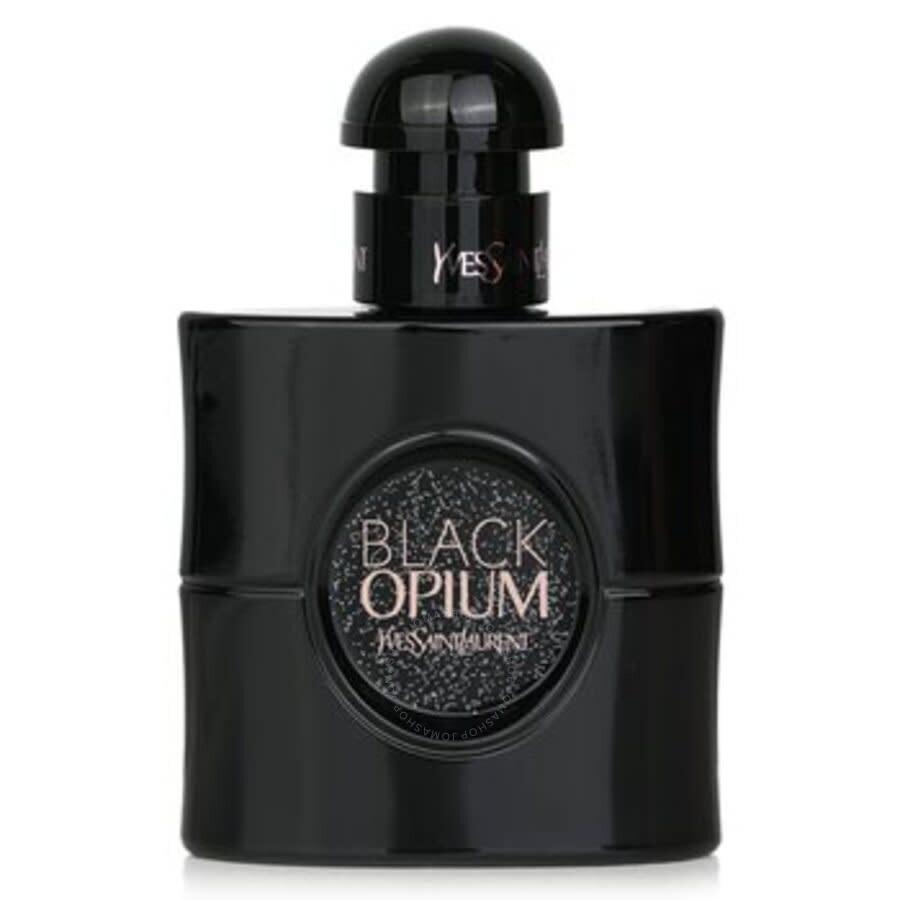 Yves  Ladies Black Opium Le Parfum Edp 1.0 oz Fragrances 3614273863384 In Black / Green / Orange Product Image