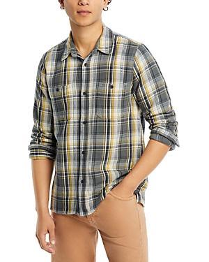 Mens Ahmad Plaid Button-Front Shirt Product Image