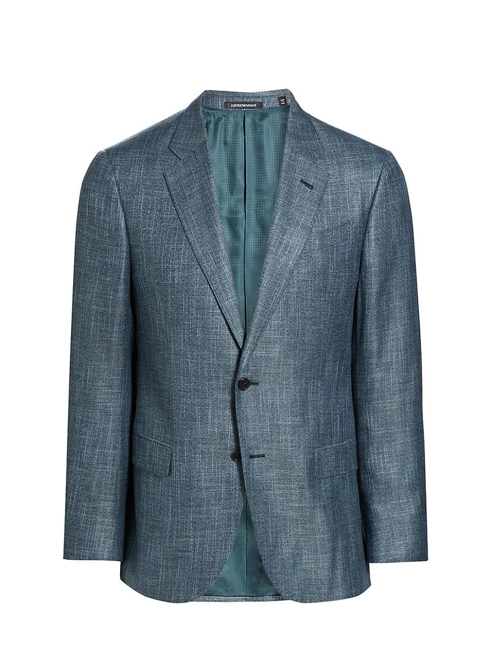 Mens Single-Breasted Blazer Product Image