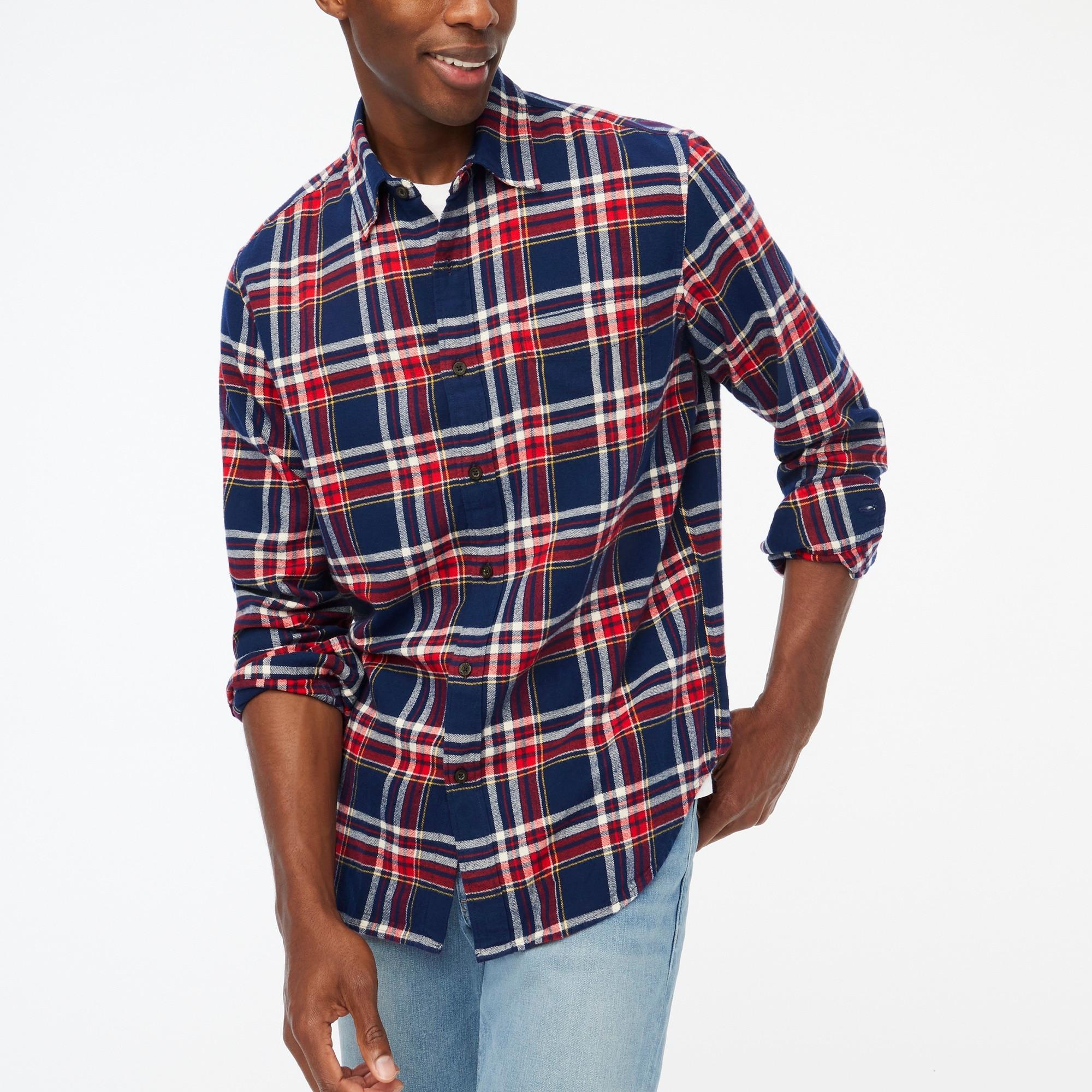 Classic plaid flannel shirt Product Image