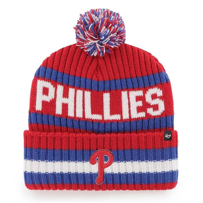 Mens 47 Philadelphia Phillies Bering Cuffed Knit Hat with Pom Product Image