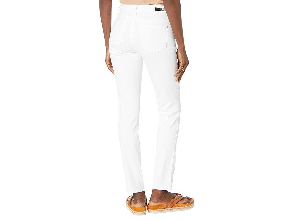 KUT from the Kloth Stevie Straight Leg in Optic (Optic ) Women's Jeans Product Image