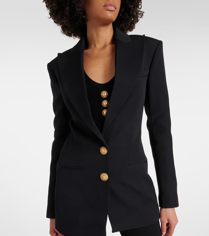 BALMAIN Wool Blazer In Black Product Image