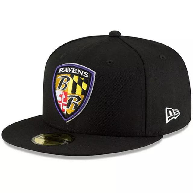 Mens New Era Baltimore Ravens Omaha 59FIFTY Hat Product Image