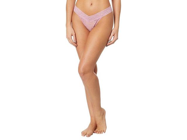 Hanky Panky Re-Leaf Original Rise Thong (Mauve Orchid ) Women's Underwear Product Image