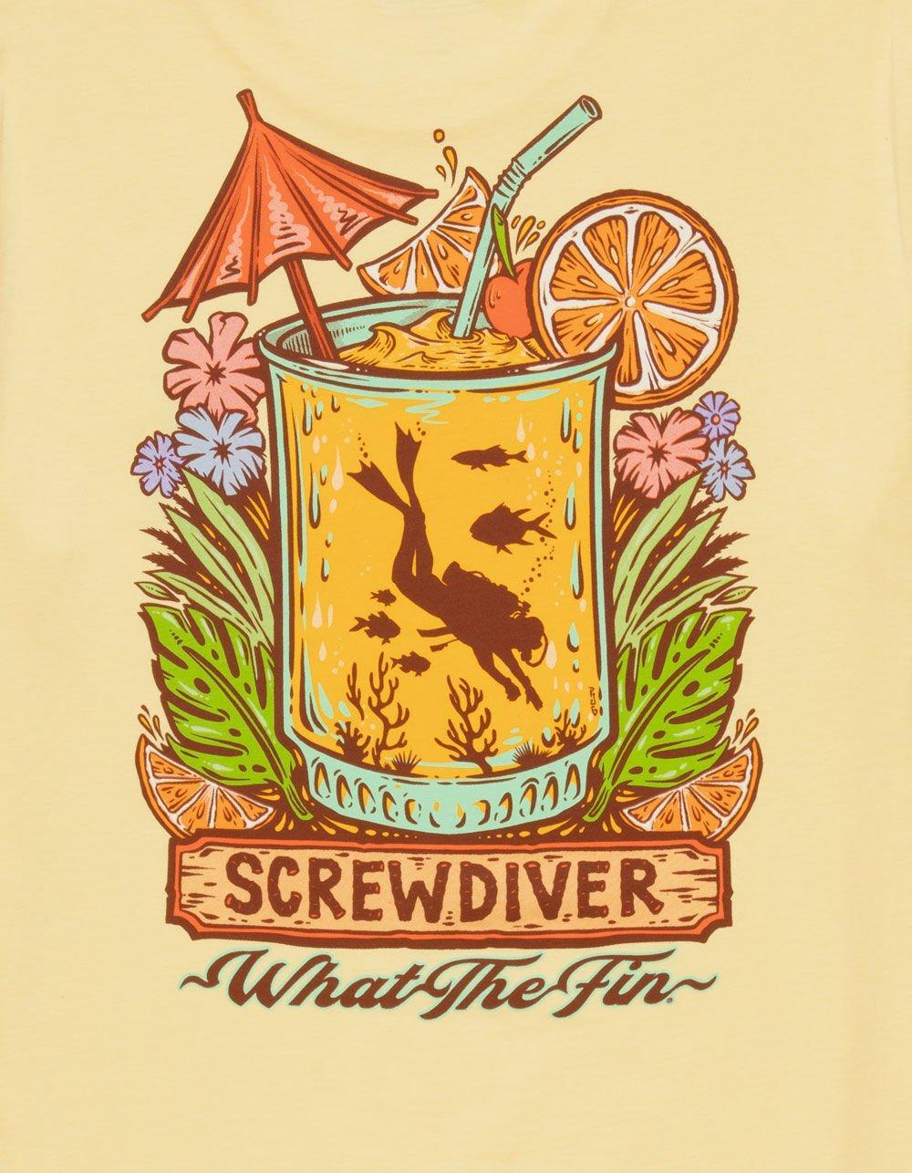 WHAT THE FIN Screwdriver Mens Tee Product Image