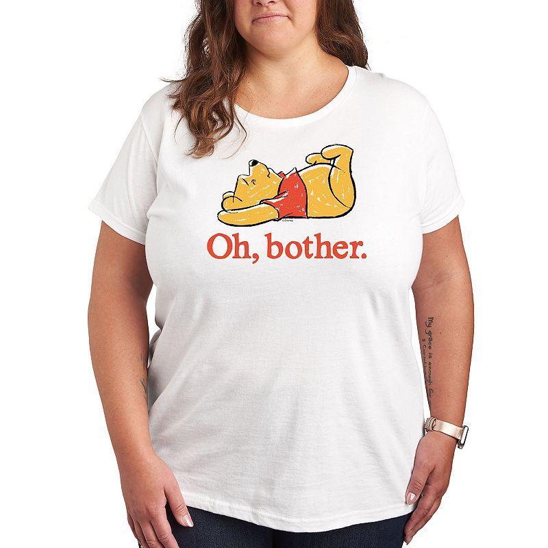 Disneys Winnie The Pooh Plus Oh Bother Graphic Tee, Womens product image