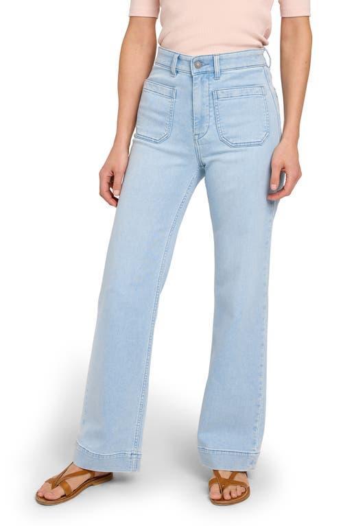 Faherty Stretch Terry Wide Leg Pants Product Image