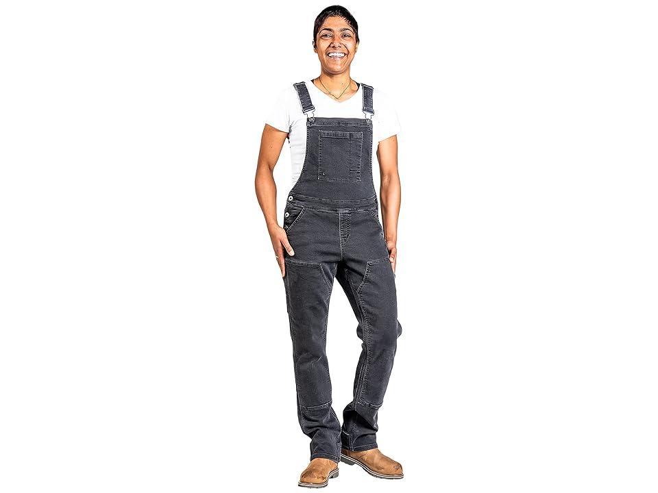 Dovetail Workwear Freshley Thermal Overalls Thermal Denim) Women's Casual Pants Product Image