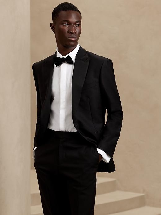 Slim Tuxedo Dress Shirt Product Image