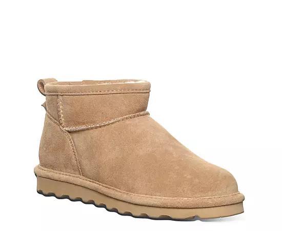 Bearpaw Womens Shorty Water Resistant Fur Boot Product Image