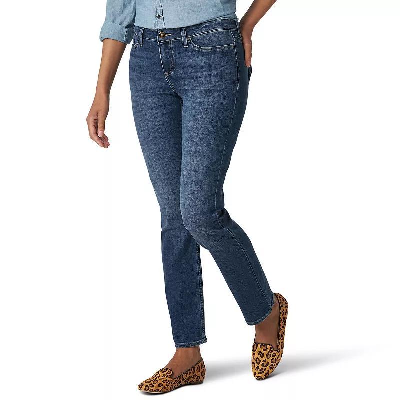 Petite Lee Legendary Straight Leg Jeans, Womens Product Image