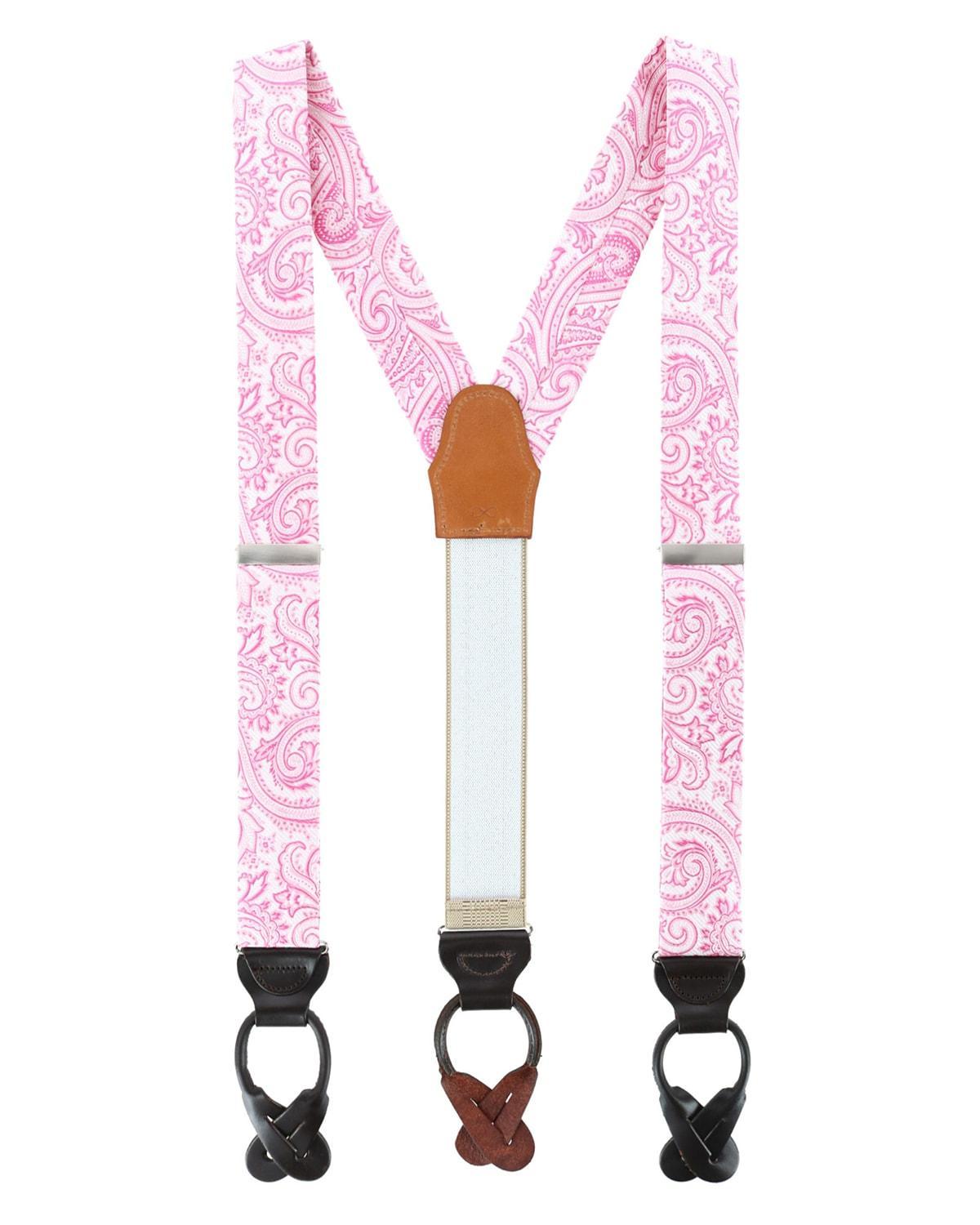 Trafalgar Sobee Paisley Silk Suspenders Product Image