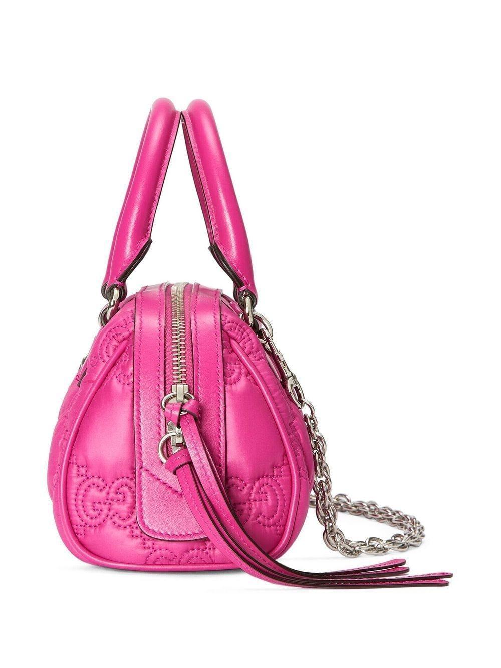 Gg Matelassé Quilted Tote Bag In Rosa Product Image