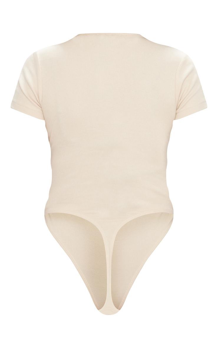 Stone Rib Short Sleeve Bodysuit Product Image