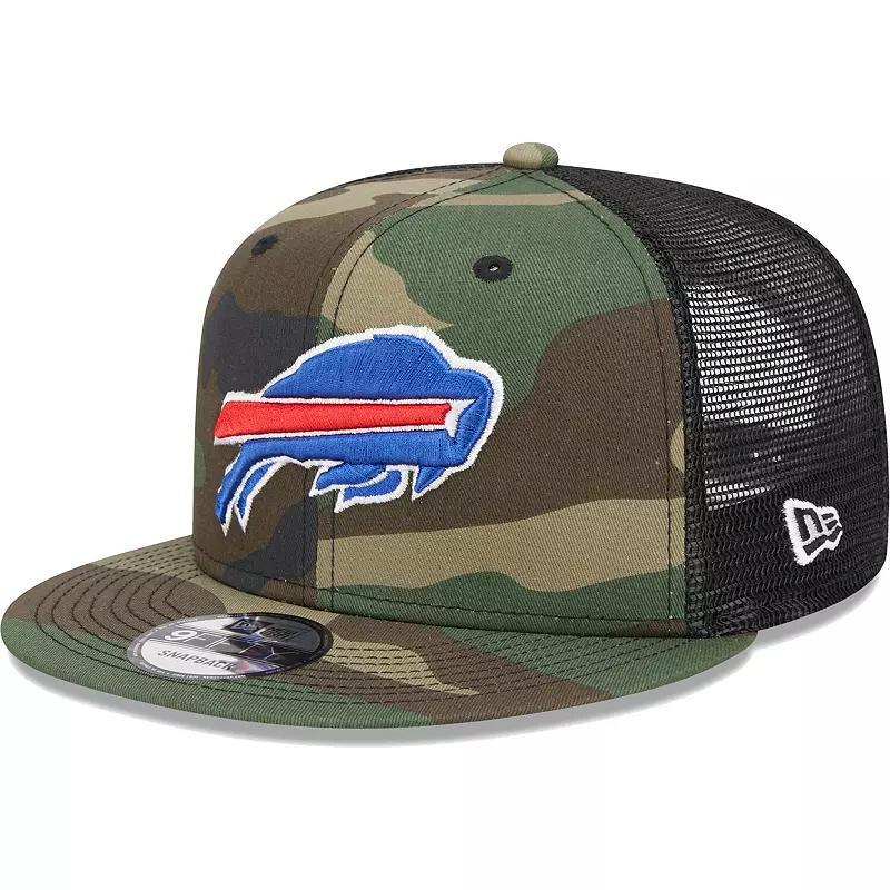 Mens New Era Camo Buffalo Bills  Main Trucker 9FIFTY Snapback Hat Product Image