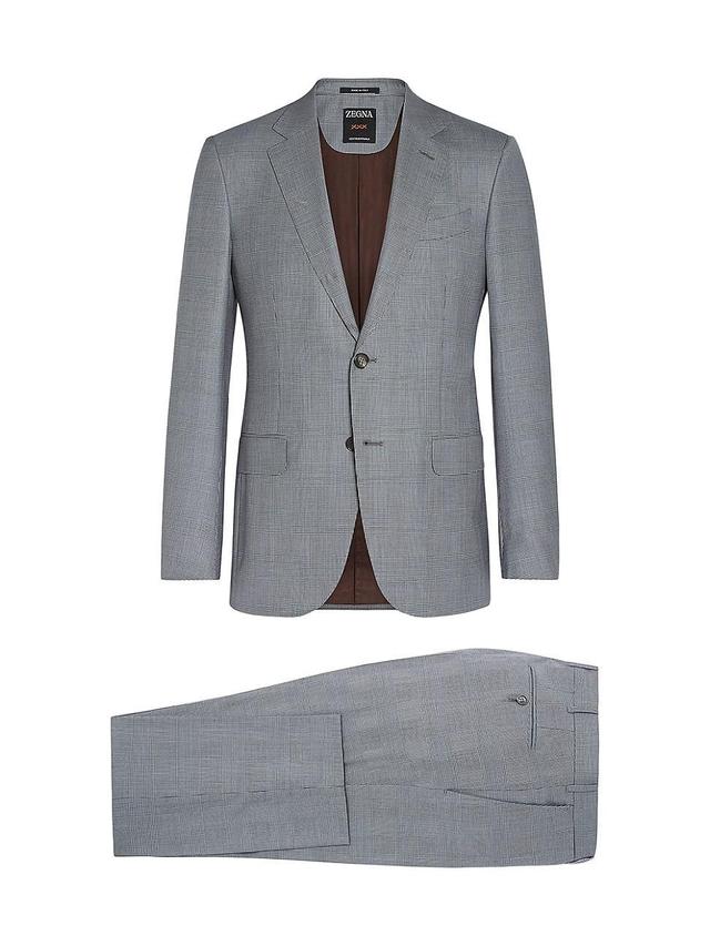 Mens Centoventimila Wool Suit Product Image